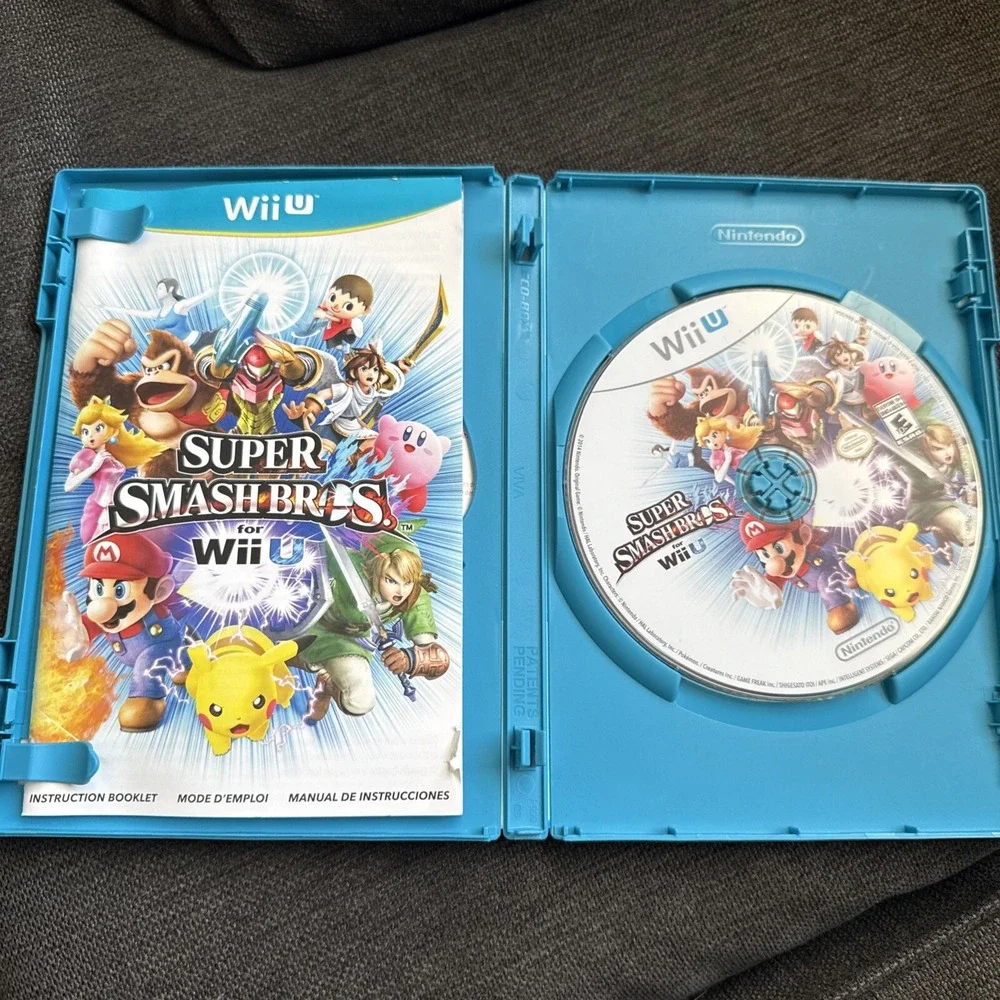 Super Smash Bros. - (Nintendo Wii U, 2014) *CIB* Tested  No Scratches